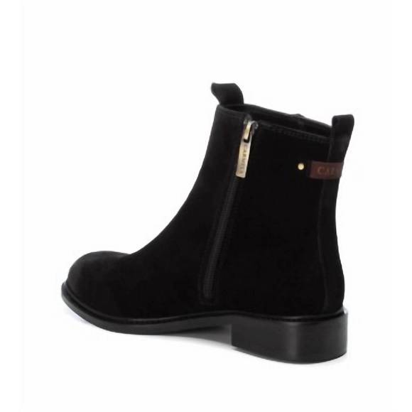 NEW XTI women's carmela suede booties in black - Picture 3 of 3